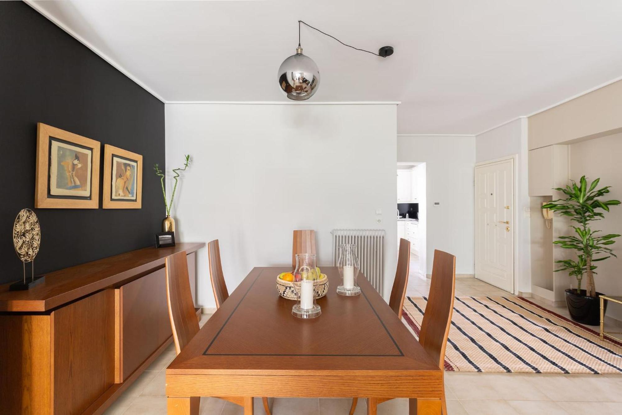 Fresh Detailed Stylish Apartment At Acropolis Atena Exterior foto